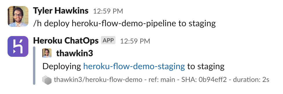 Heroku for ChatOps: How to Start and Monitor Deployments From Slack