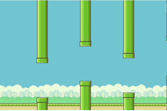 Flappy Bird knockoff game