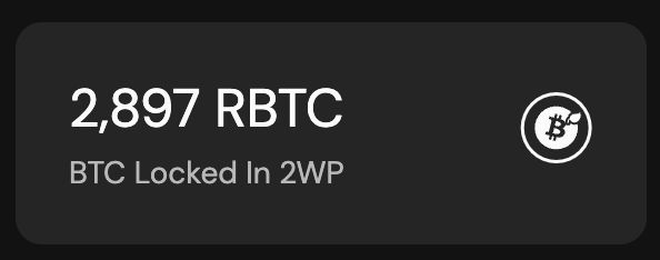 BTC amount in Powpeg