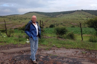 A recent photo of the author’s father, near his home town in rural Guanajuato, Mexico. (Courtesy of Melissa Sanchez)