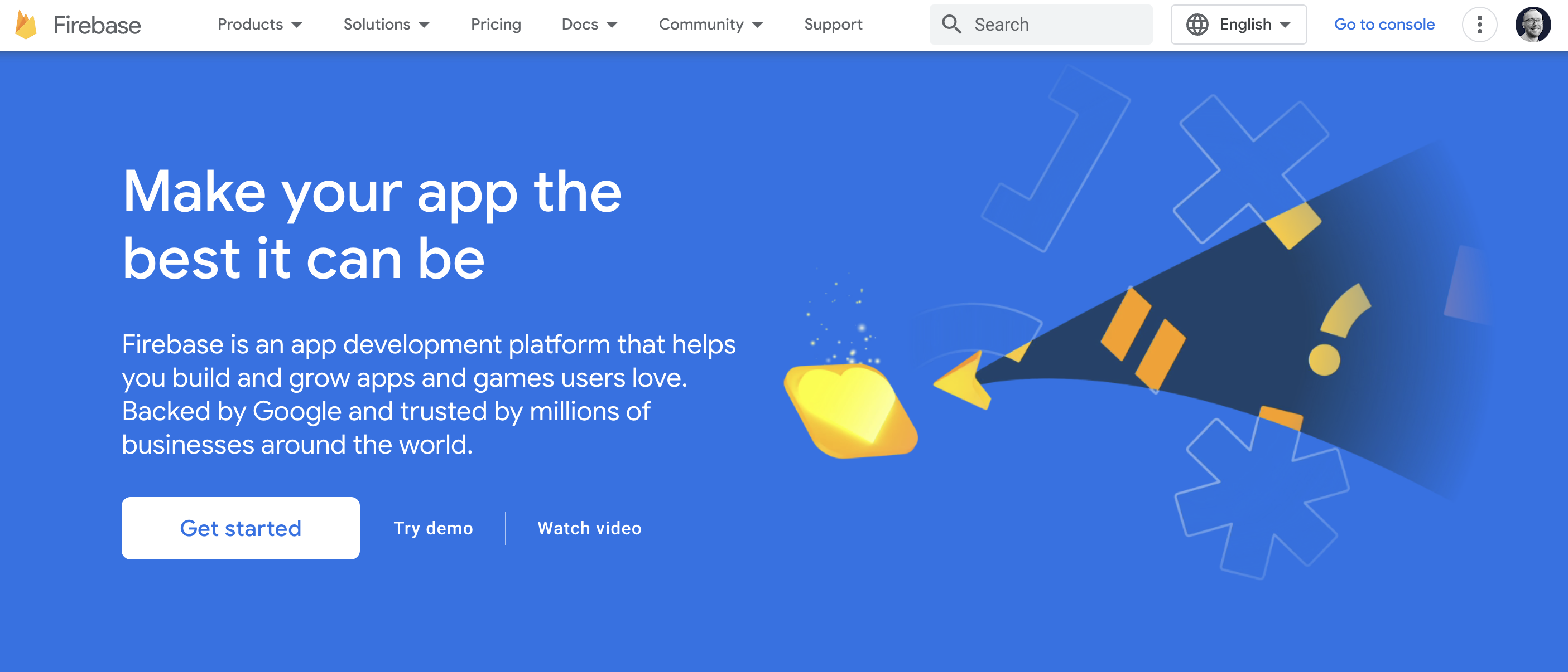 Firebase Website