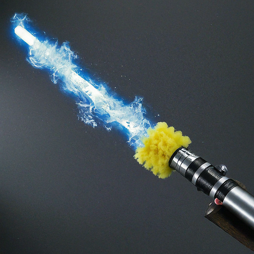 Lightsaber meets dishwashing