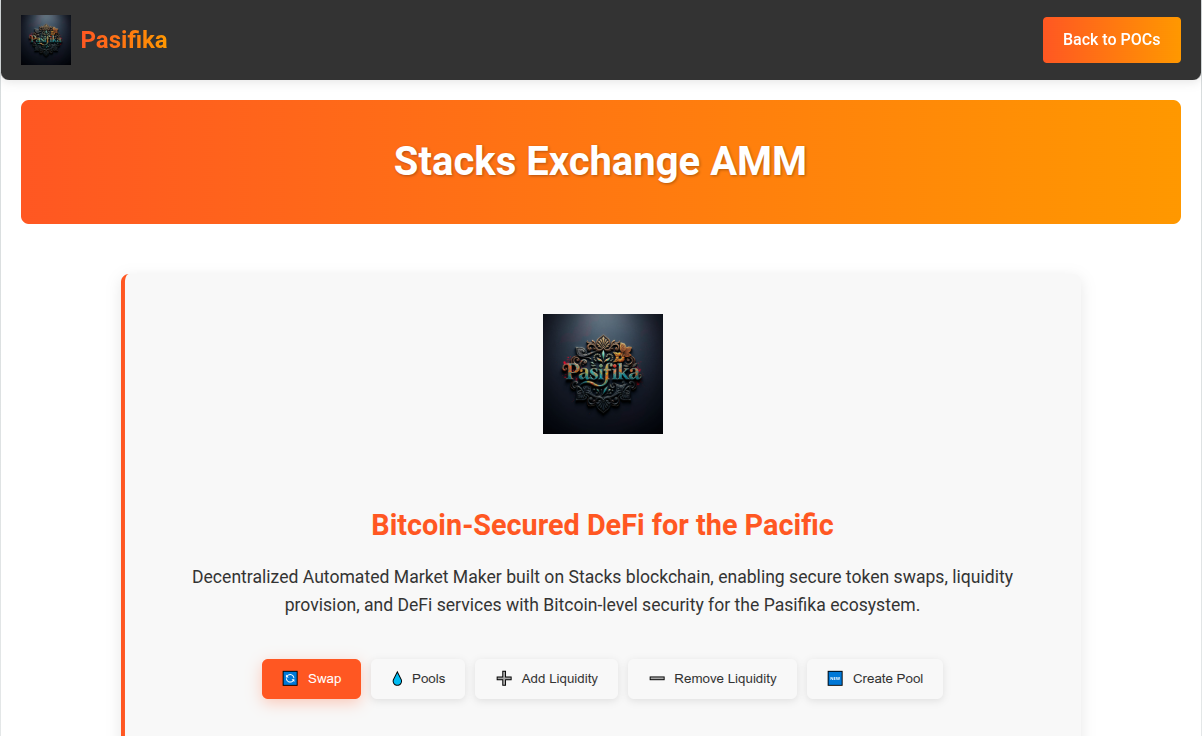 How I Split My Stacks AMM Into Separate Frontend and Backend With Automatic Contract Updates