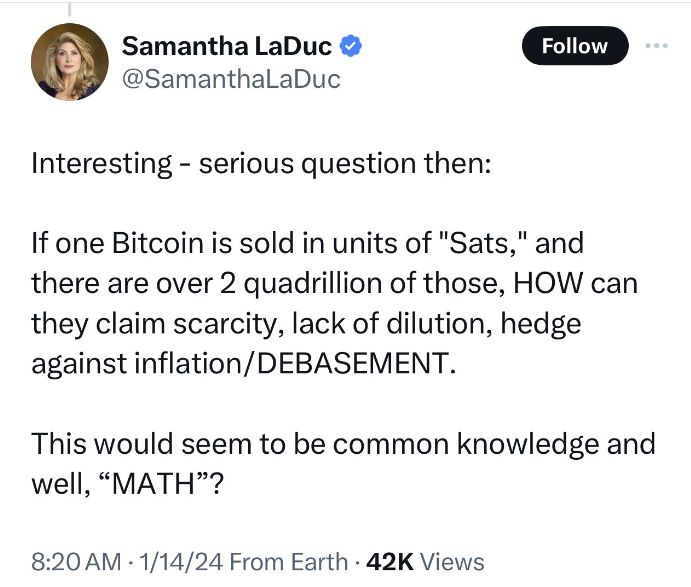 The tweet seems to have been deleted, but she did say it.