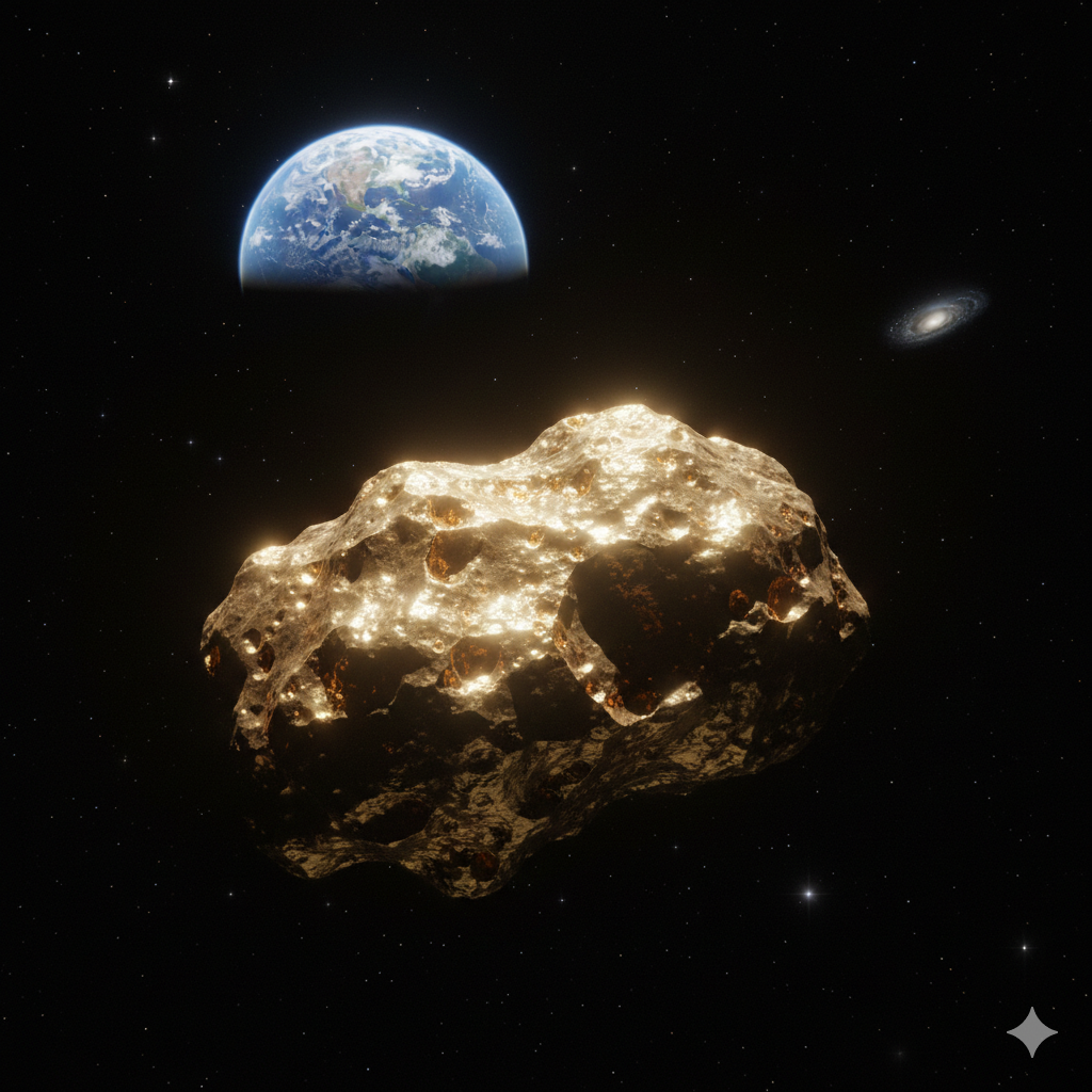 The Most Powerful Central Banks of the Future Could Store Their Gold in Space