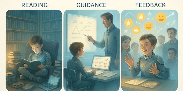 Final step - learn from human feedback (RLHF)