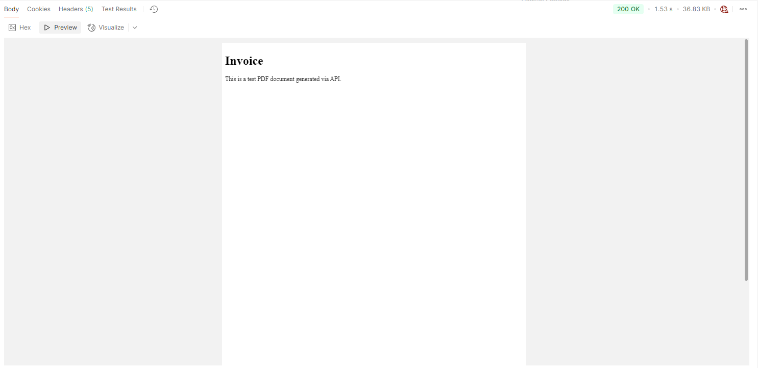 PuppeteerSharp output