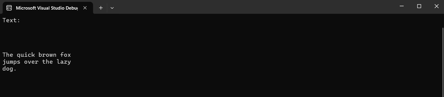 Tesseract image from text output
