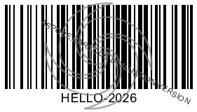 Barcode generated with Aspose.BarCode