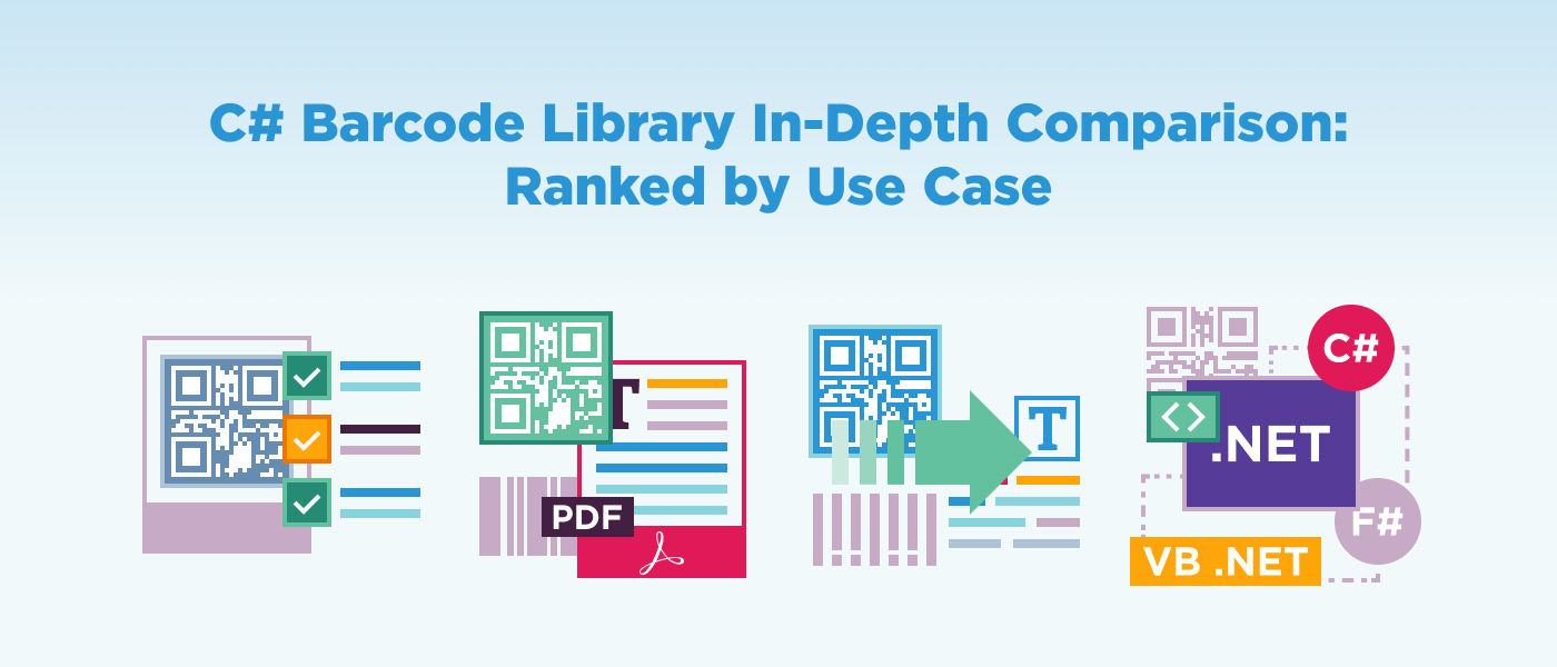 C# Barcode Library In-Depth Comparison: Ranked by Use Case