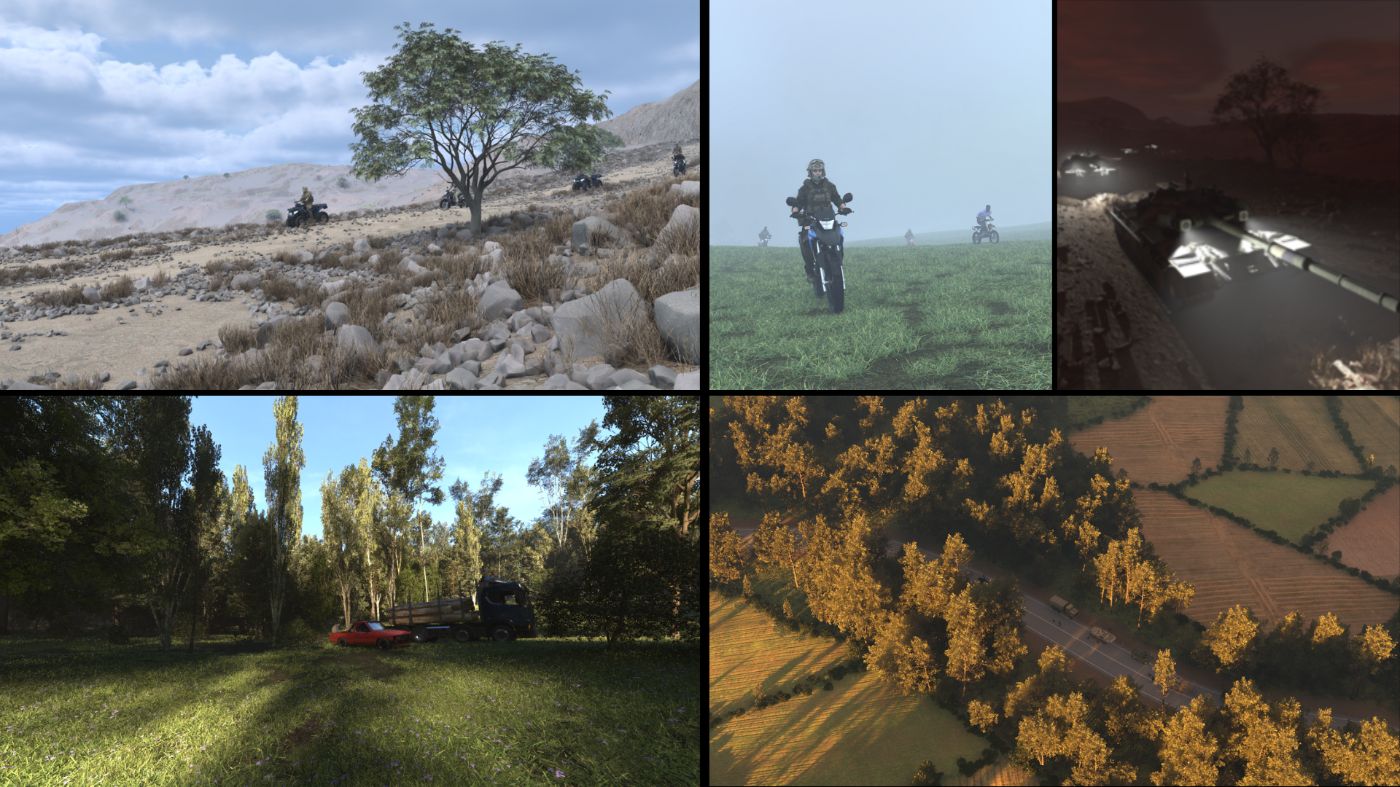 Example of synthetic images.