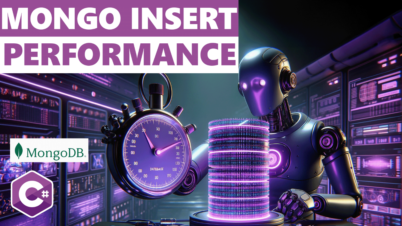 Benchmarks for Inserting Documents Using C# for MongoDB