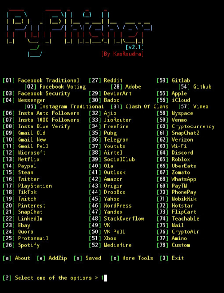PyPhisher in Termux: Ultimate Phishing Tool for Termux Users