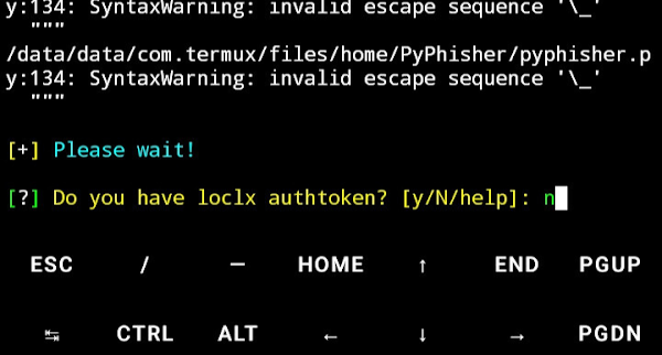 PyPhisher in Termux: Ultimate Phishing Tool for Termux Users
