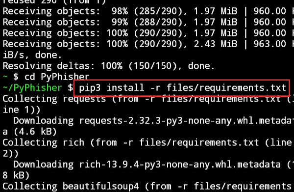 PyPhisher in Termux: Ultimate Phishing Tool for Termux Users