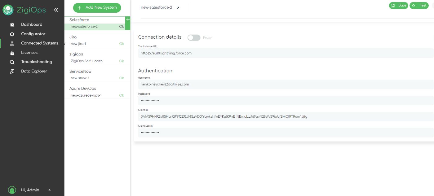 How to connect your Salesforce instance to ZigiOps