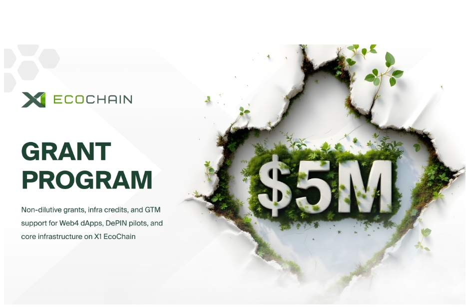 X1 EcoChain Launches $5M Builder Grants & $100K Galxe Starboard to Supercharge Web4