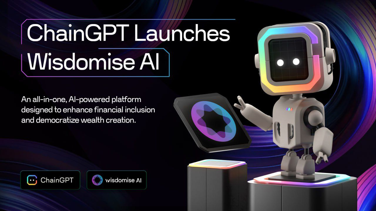 ChainGPT Pad Launches Wisdomise AI IDO To Bring Inclusive,AI-powered Wealth Management Tools To Web3