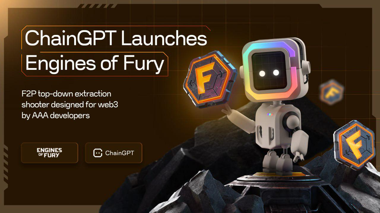 ChainGPT Pad Launches Engines Of Fury, Enhancing Web3 Gaming Experiences For Mainstream Players