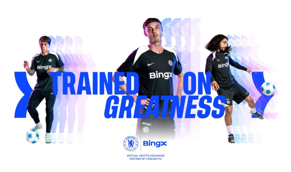 BingX And Chelsea FC Unveil 25/26 Training Kit With "Trained On Greatness" Campaign