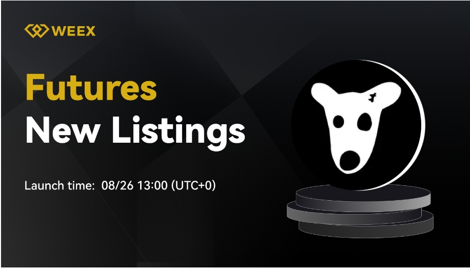 DOGS Listing On WEEX WE-Launch: Trade Fee-Free And Claim Your Share Of 1,000,000 Tokens