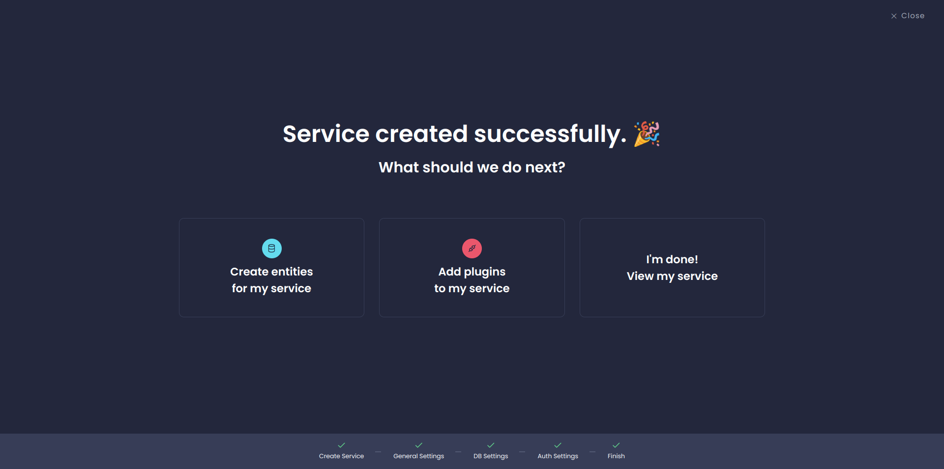 Amplication Setup Success
