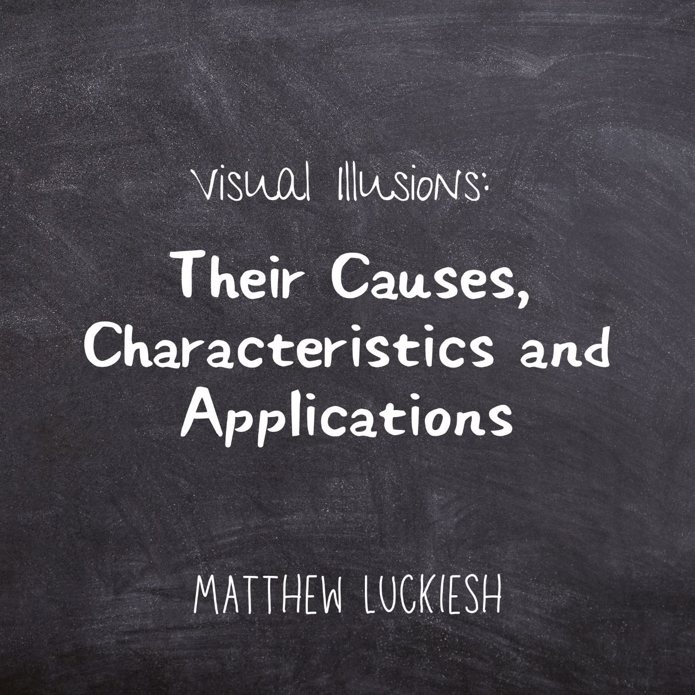 Lighting of objects or of a scene can alone produce an illusion
