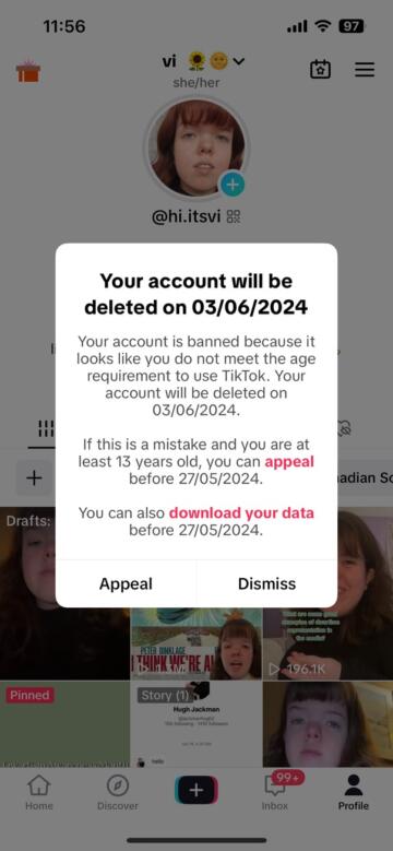 TikTok Wrongfully Banned Her Account: How Decisions Like These Impact Creators