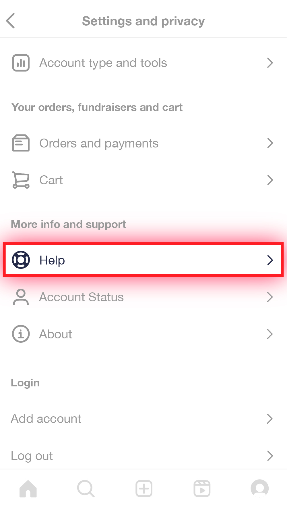 A wireframe of the Instagram app.