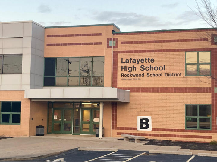 Lafayette High School is part of the Rockwood School District, which uses web-filtering software that block students from accessing certain content. Credit: Tara García Mathewson