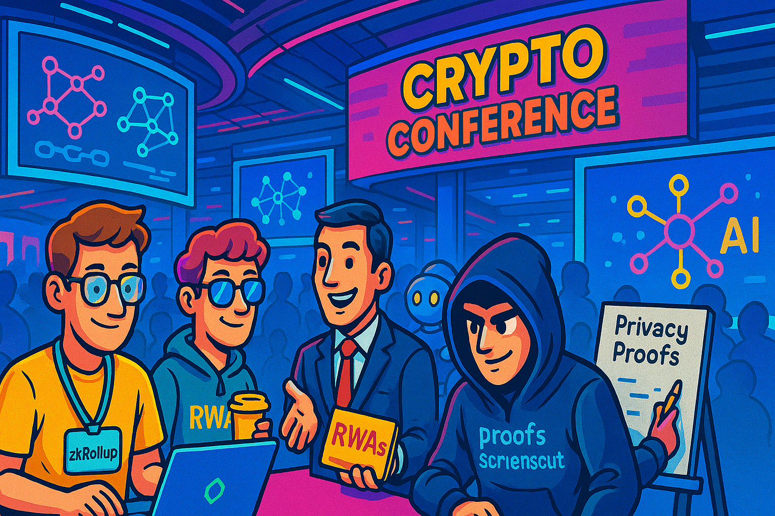 Crypto Conferences Have a Vibe—and It’s Getting Realer, Smarter, and Way More Technical