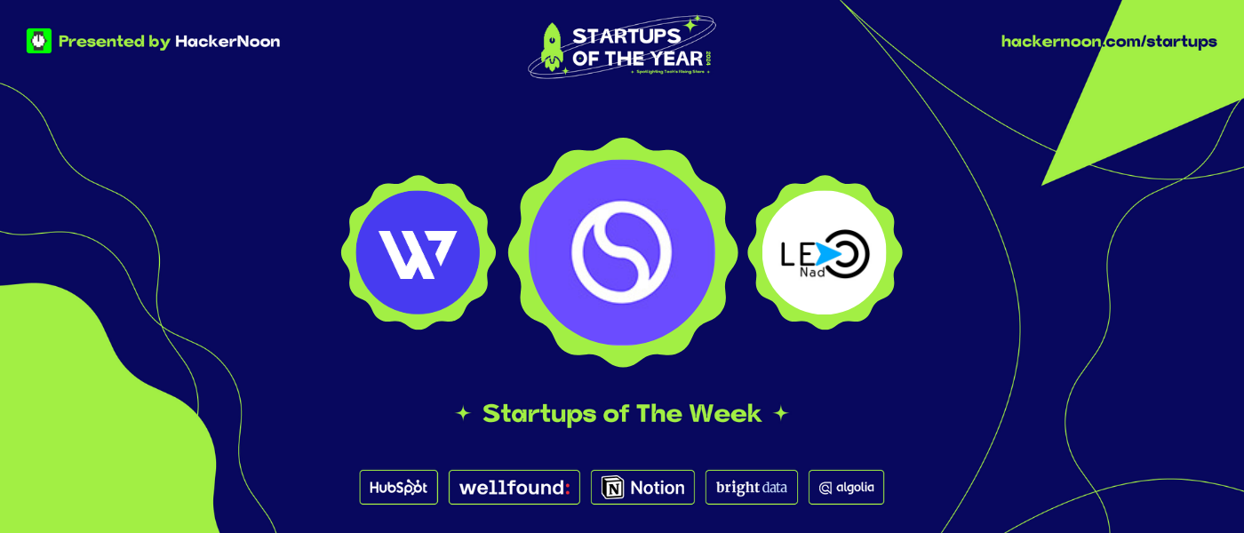 Meet Leonado Limited, Worksible, Sereda.ai: HackerNoon Startups of the Week