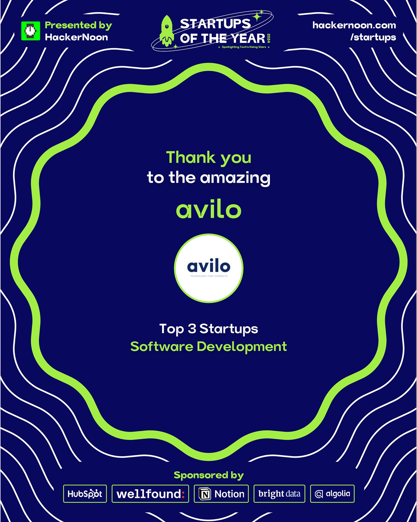 Meet avilo, Winner of Startups of The Year 2024 in Oslo and Web Development