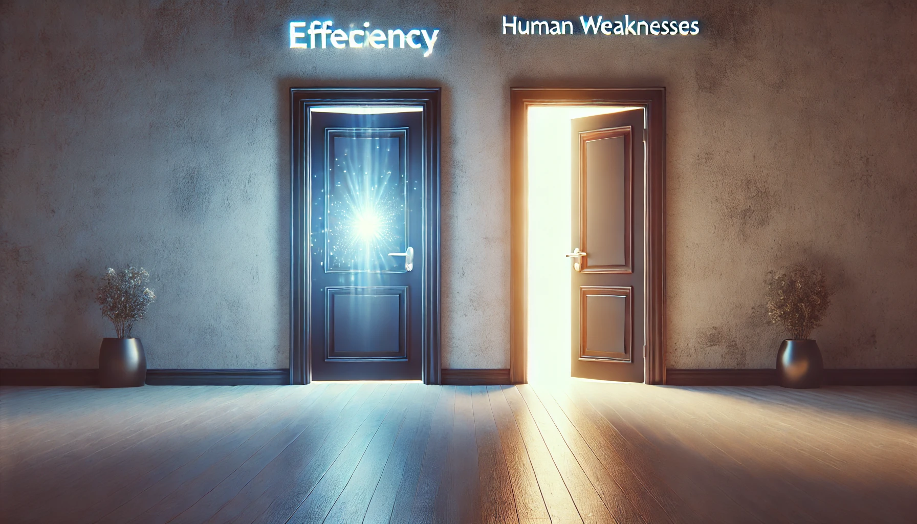 Machines Drive Efficiency While Exposing Human Weaknesses