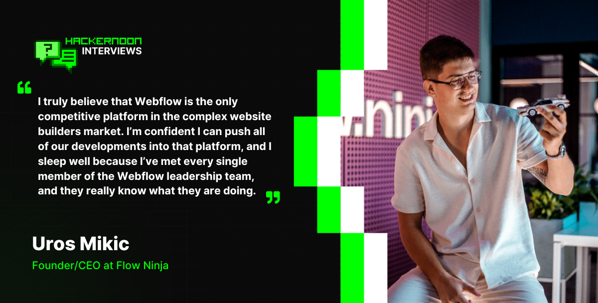 "Growing Businesses Gives Me a Sense of Purpose." says Flow Ninja Founder/CEO 