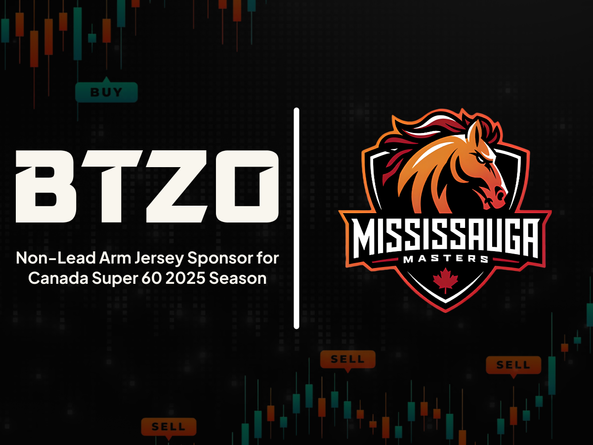 Mississauga Masters Confirm BTZO as Non-Lead Arm Jersey Sponsor for Canada Super 60 2025 Season