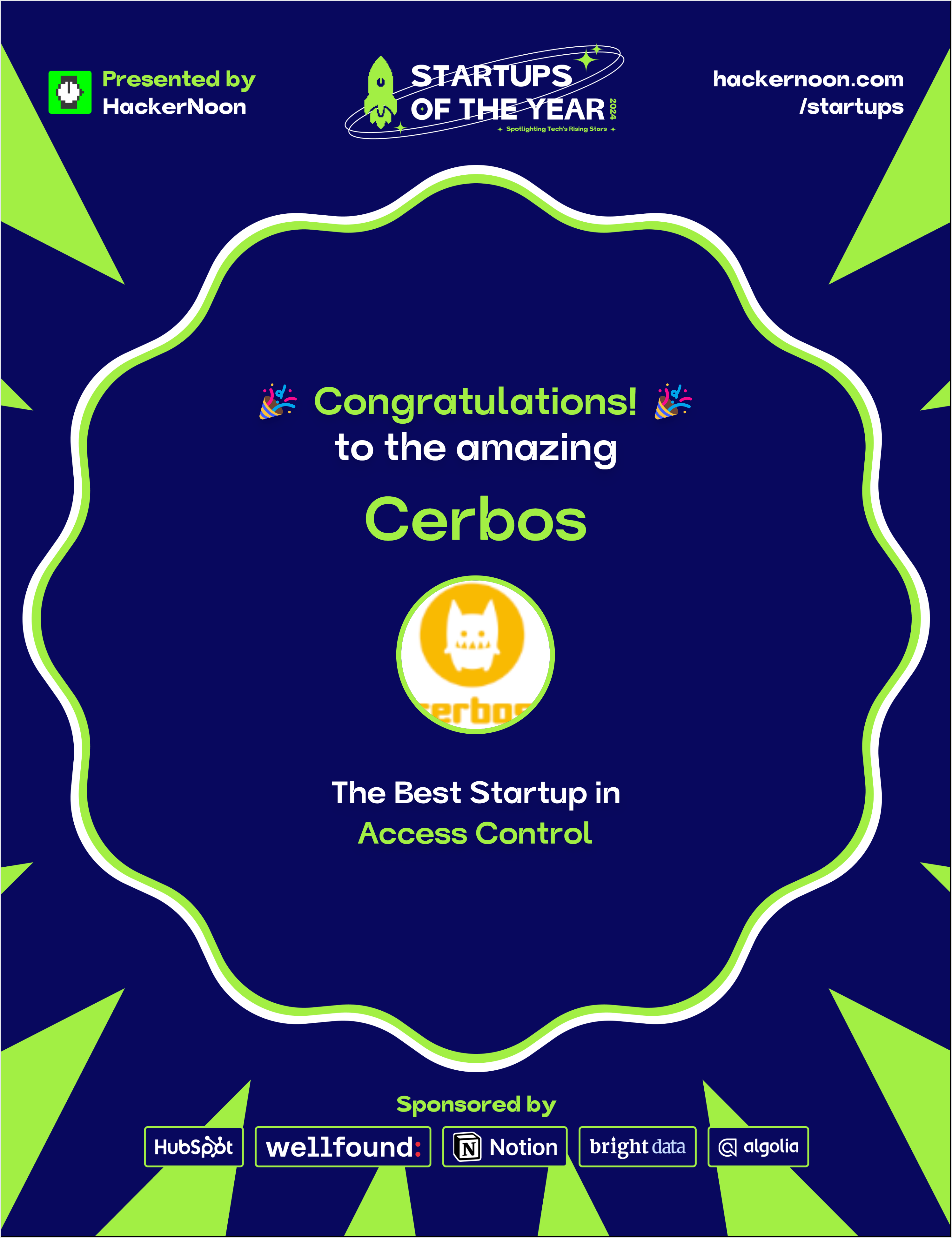 Meet Cerbos, Winner of Startups of The Year 2024 in Access Control