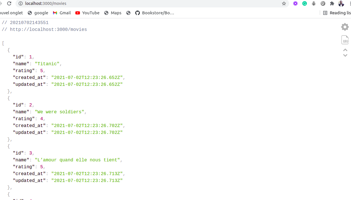 screenshot of browser