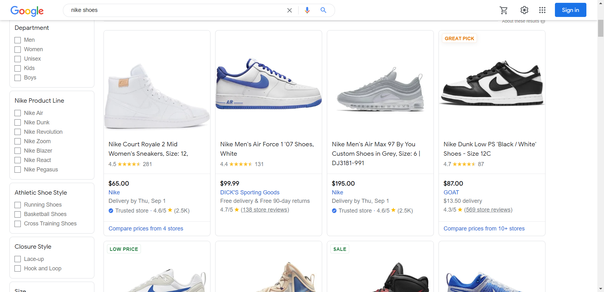 Scrape Google Shopping Results 2