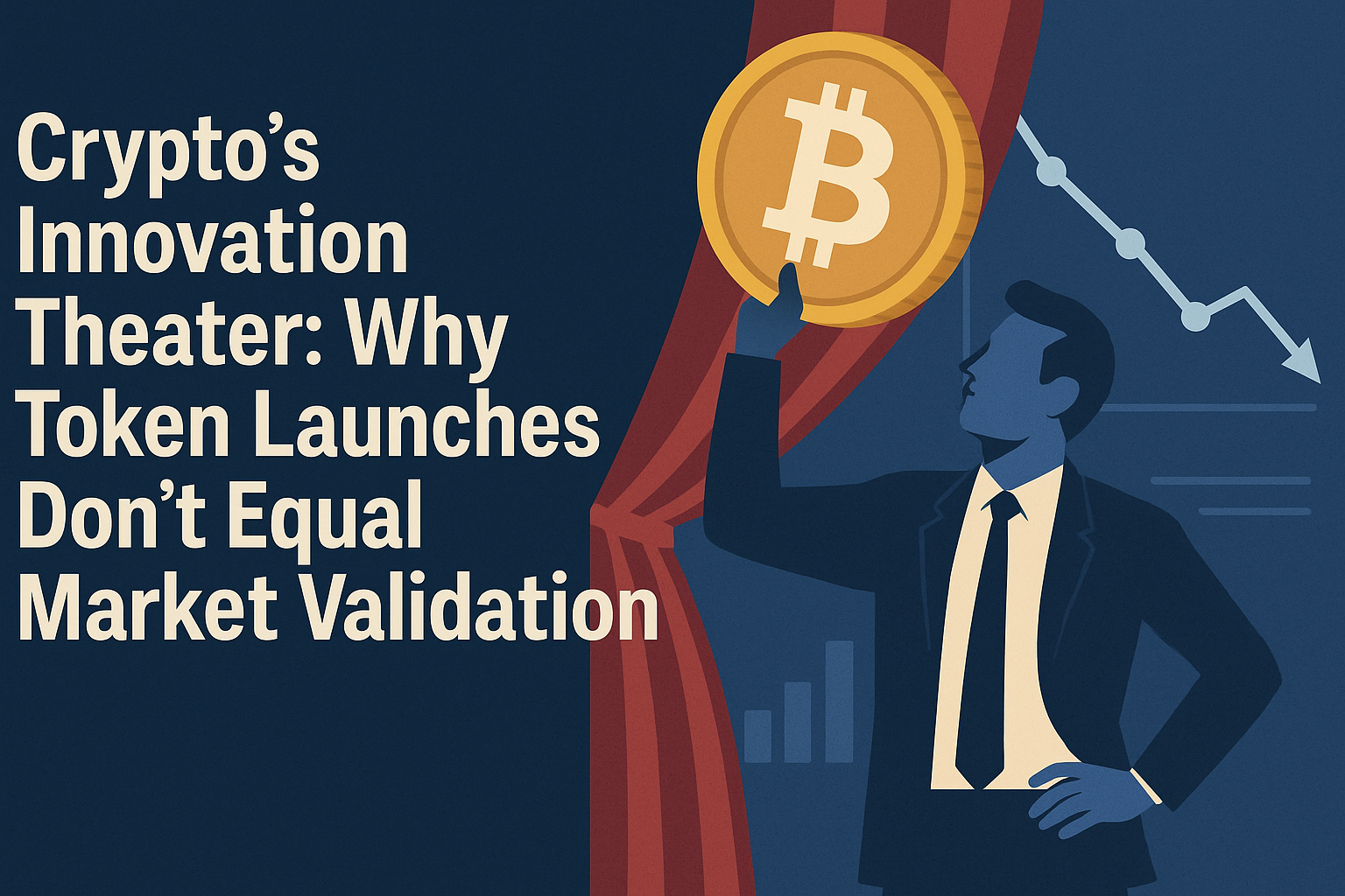 Crypto’s Innovation Theater: Why Token Launches Don’t Equal Market Validation