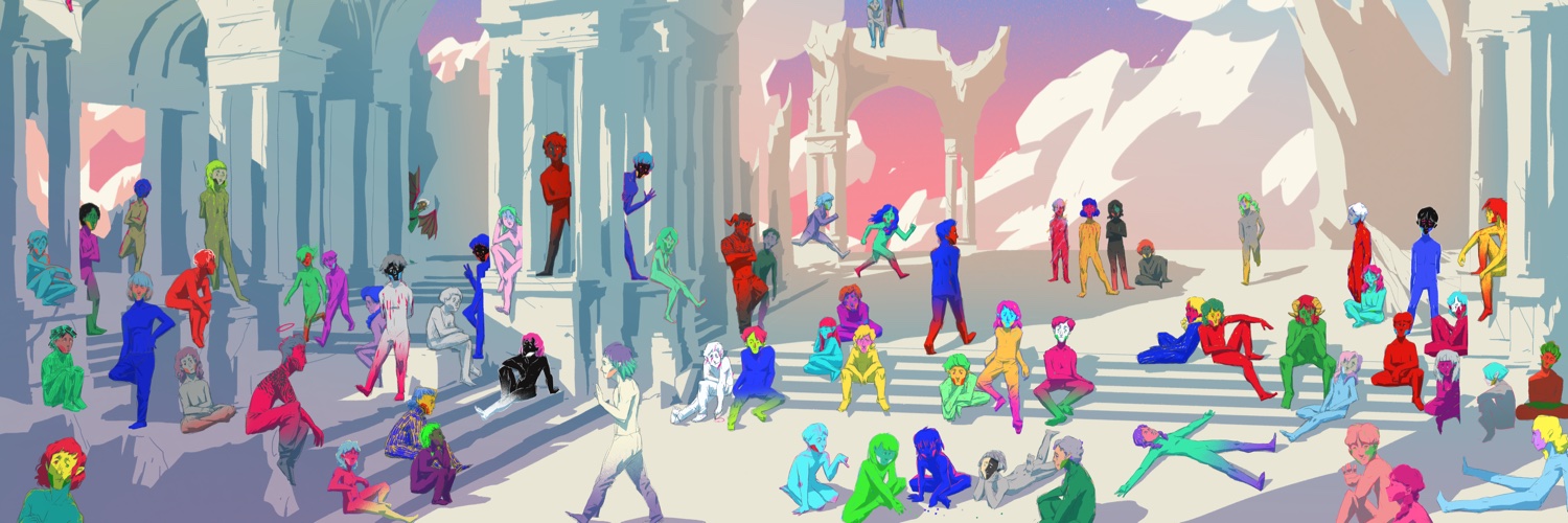 Twitter banner from @Ghxsts Twitter account