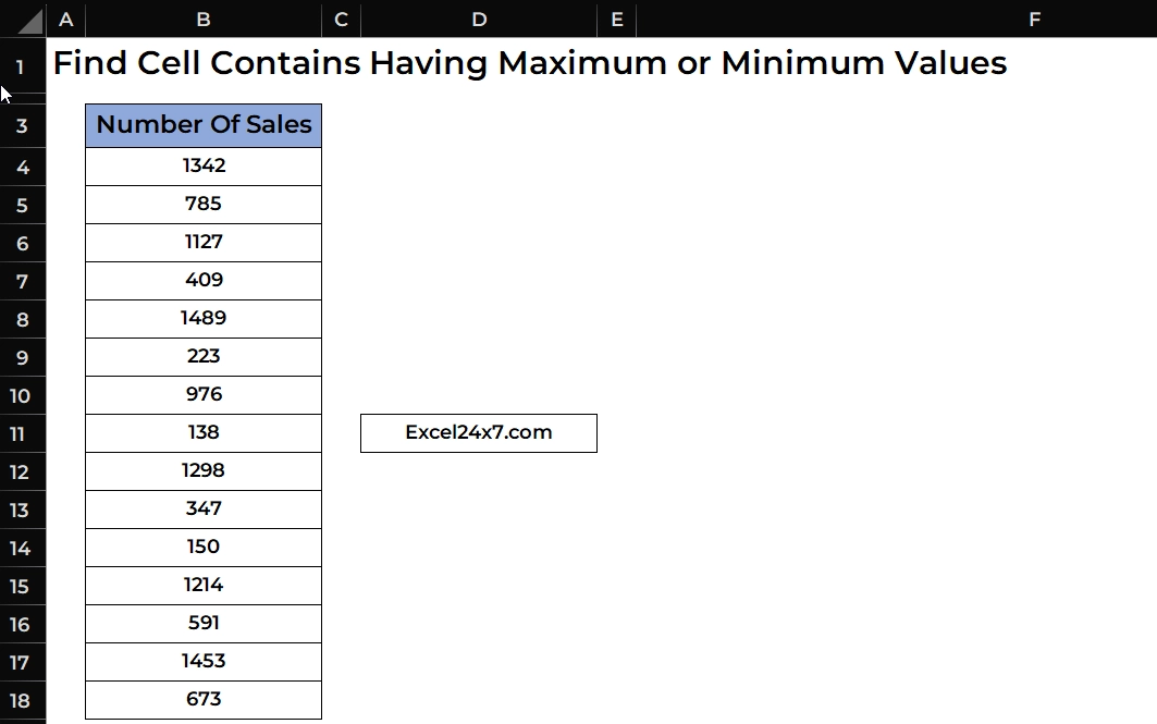 Random values in the Row