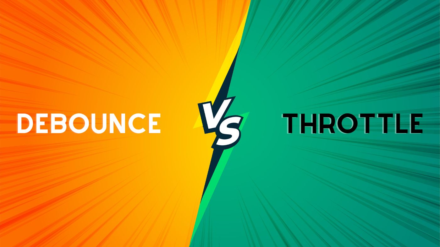 Choosing Between Debounce and Throttle - The Web App Duel