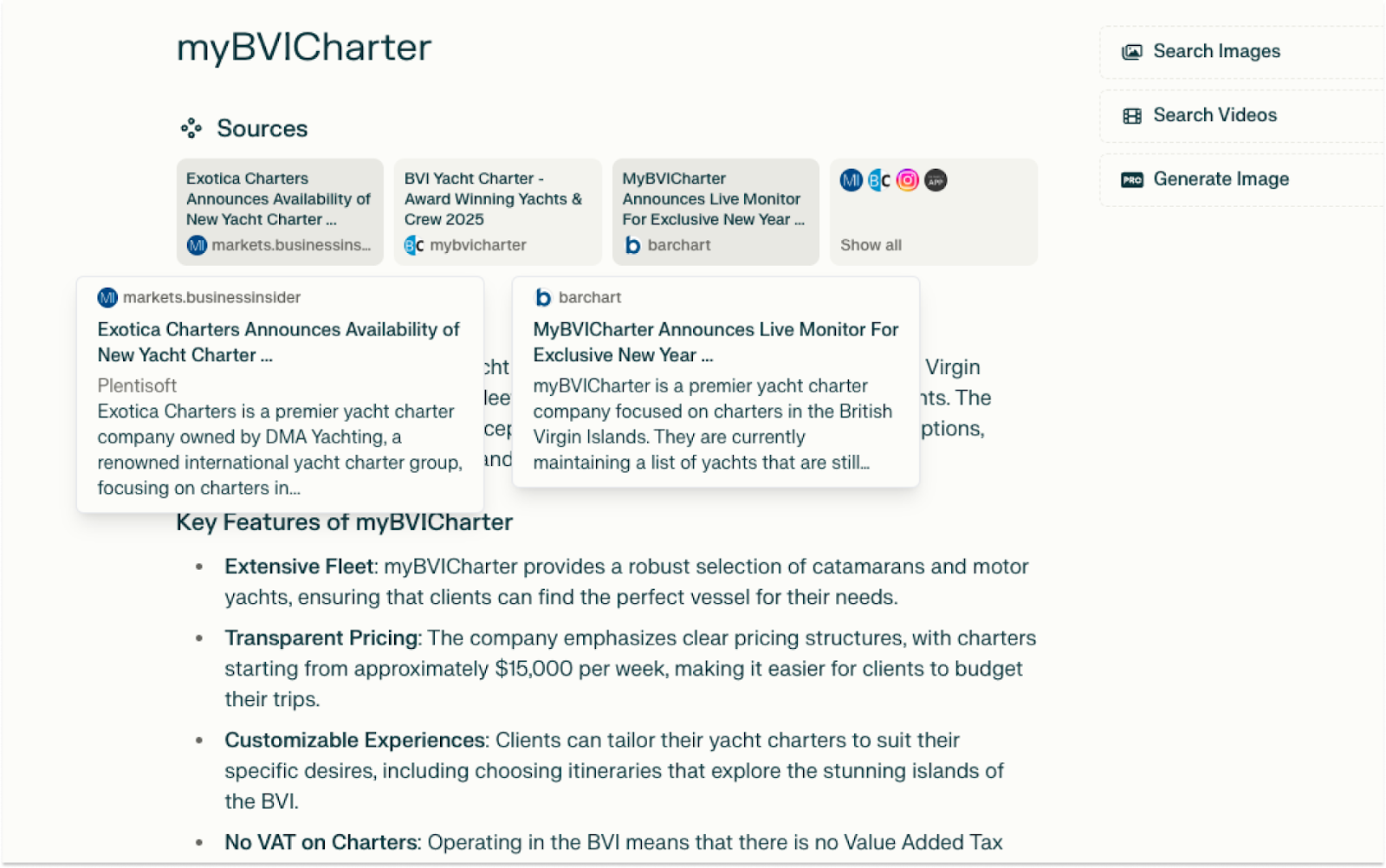  One of my client’s press releases on Business Insider and Barchart.