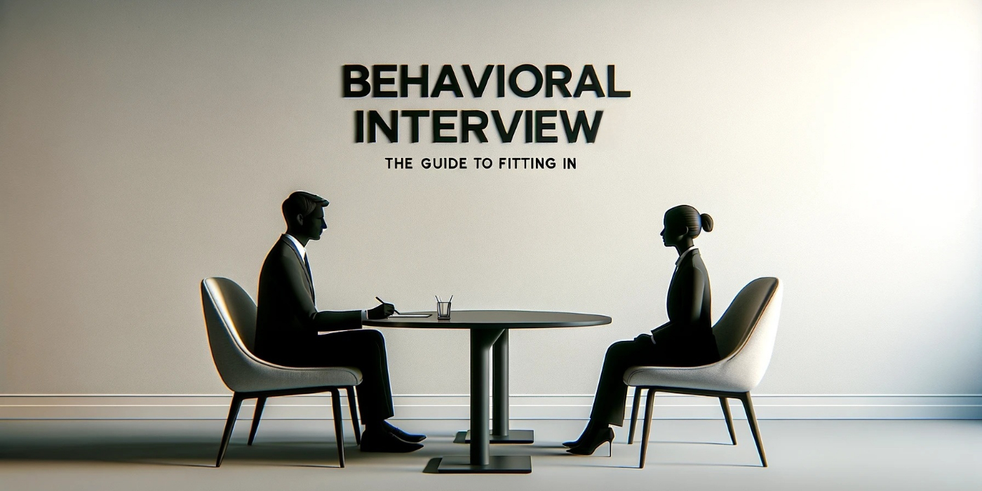 Behavioral Interview: The Guide to Fitting In