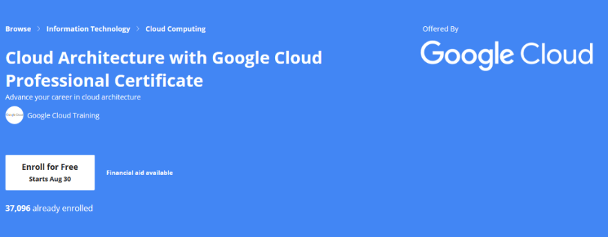 Облачная архитектура с Google Cloud из Google Cloud