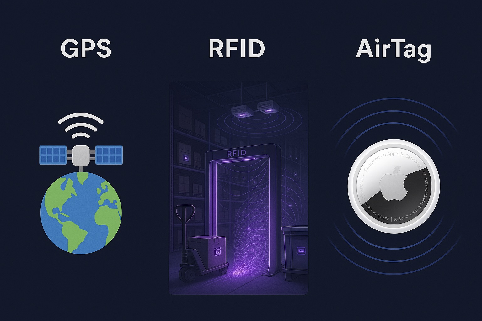 We Tested GPS, RFID, BLE, and AirTags for Asset Tracking — Only One Actually Worked