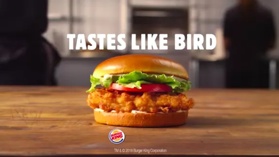 Burger King AI-generated ad. Connecting to our basic cave era instincts?