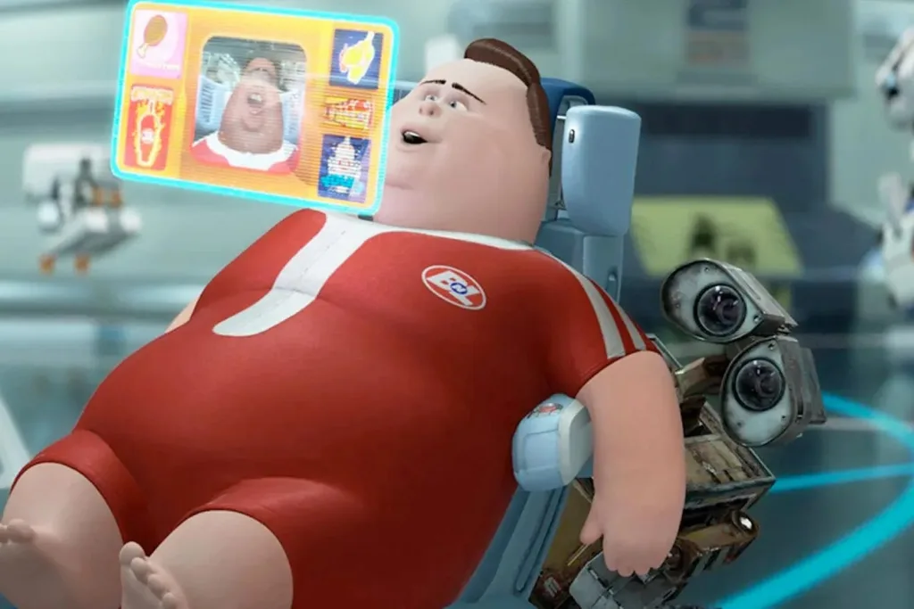 From today, Wall-E does not seem too far-fetched. Not the robot. The humans.