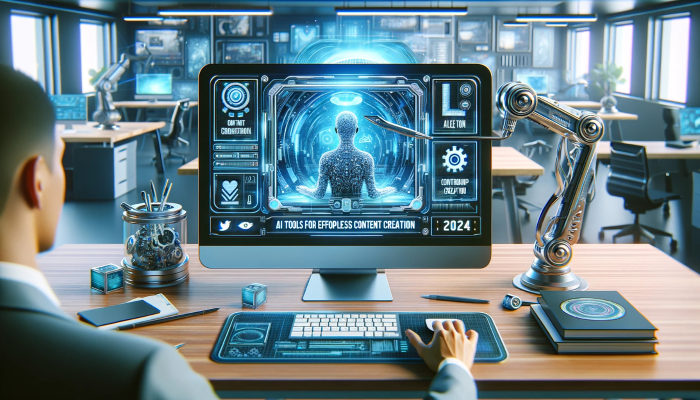 5 AI Tools for Effortless Content Creation: A 2024 Guide